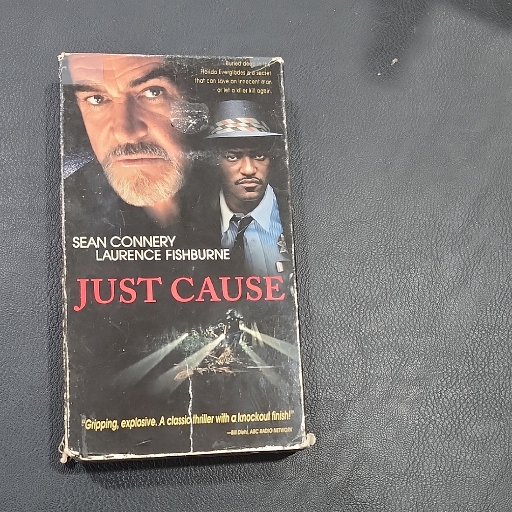 1995 JUST CAUSE VHS TAPE